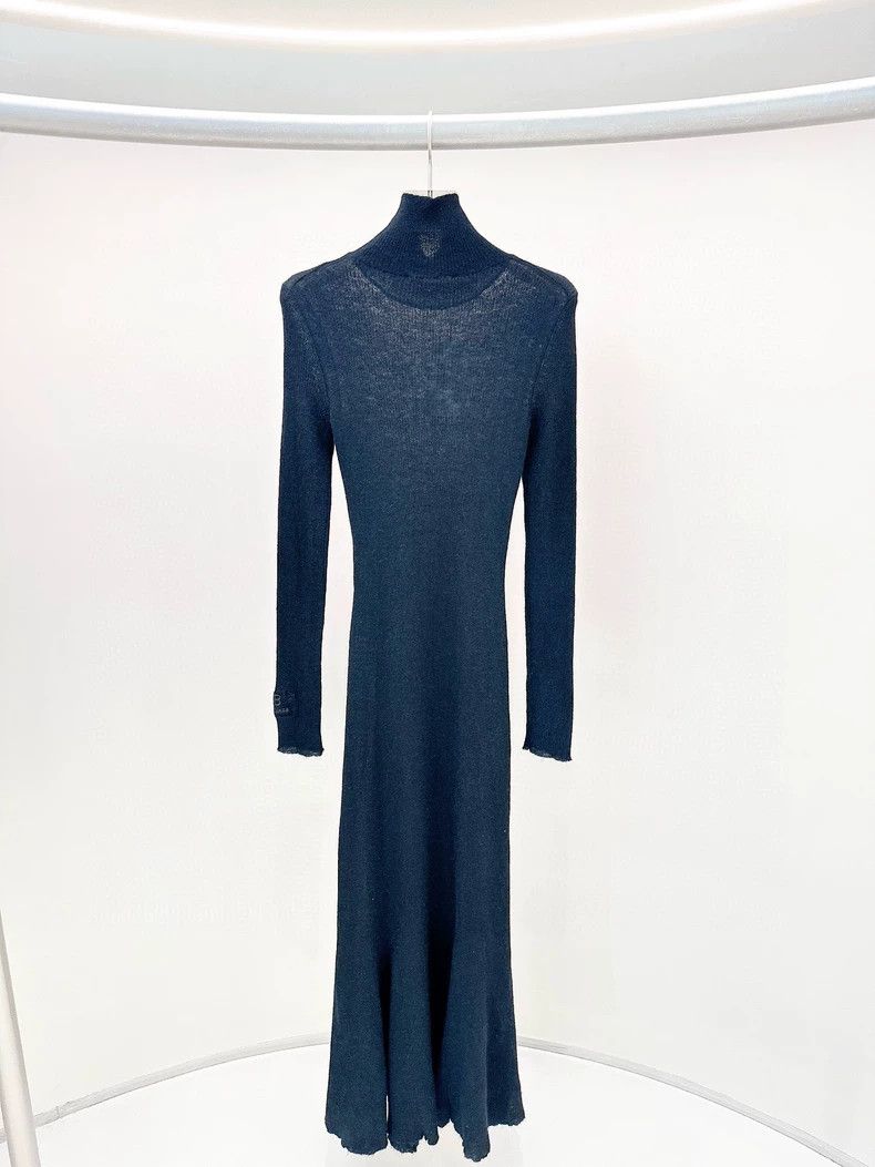 Balenciaga Balenciaga Black Knit Dress L Size US L / EU 52-54 / 3 - 2 Thumbnail