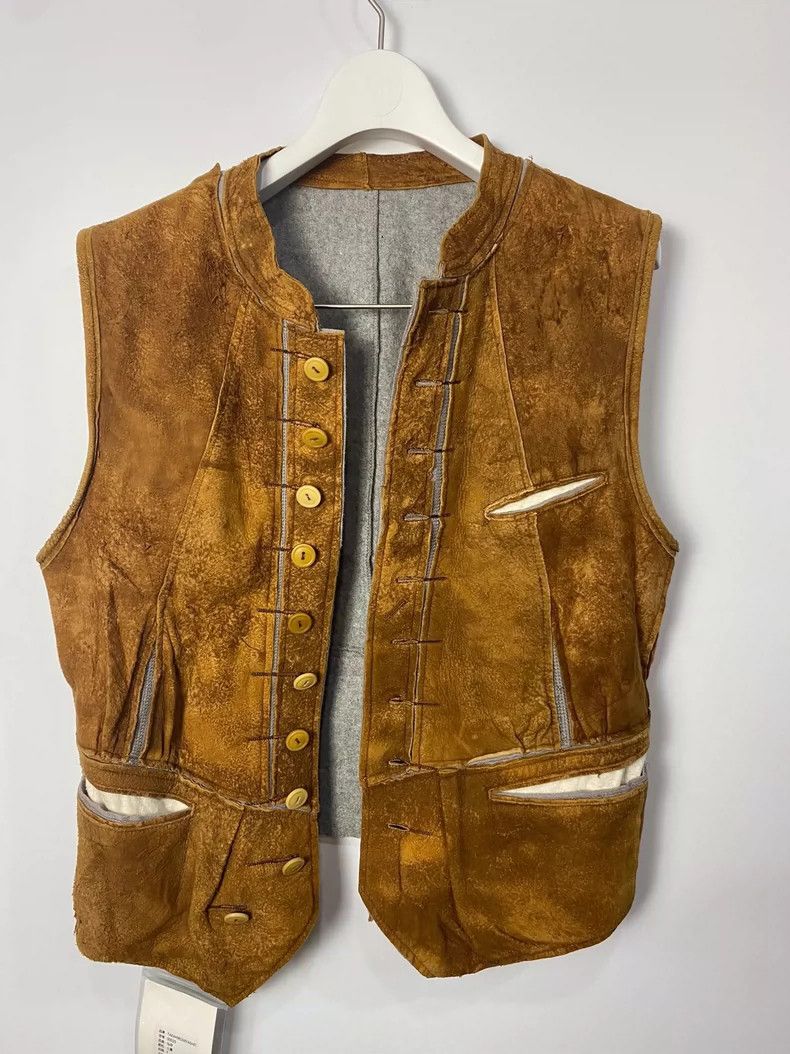Takahiromiyashita The Soloist. TAKAHIRO MIYASHITA Brown Vest Size US M / EU 48-50 / 2 - 3 Thumbnail
