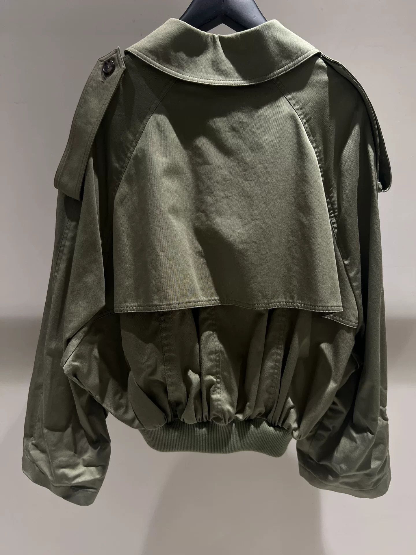 Loewe LOEWE Khaki Short Trench Jacket Size US XS / EU 42 / 0 - 2 Thumbnail