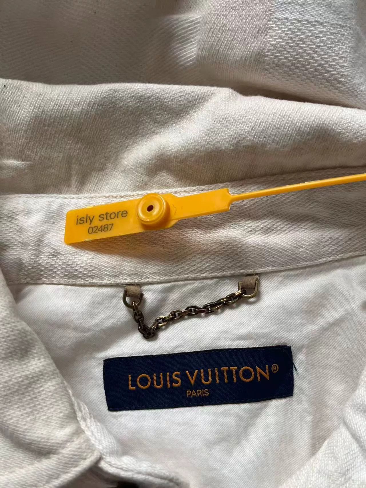 Louis Vuitton Louis Vuitton Check Embroidered Short Sleeve Shirt Size US M / EU 48-50 / 2 - 4 Thumbnail