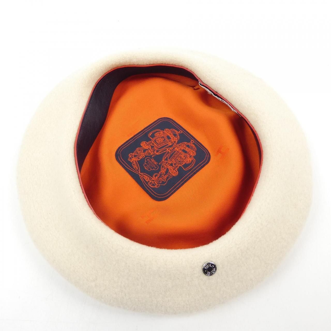 Hermes Hermes Hermes BONNIE BERET BRIDES DE GALA58 Cap Others Hats DUTY FREE for USA Size ONE SIZE - 5 Thumbnail