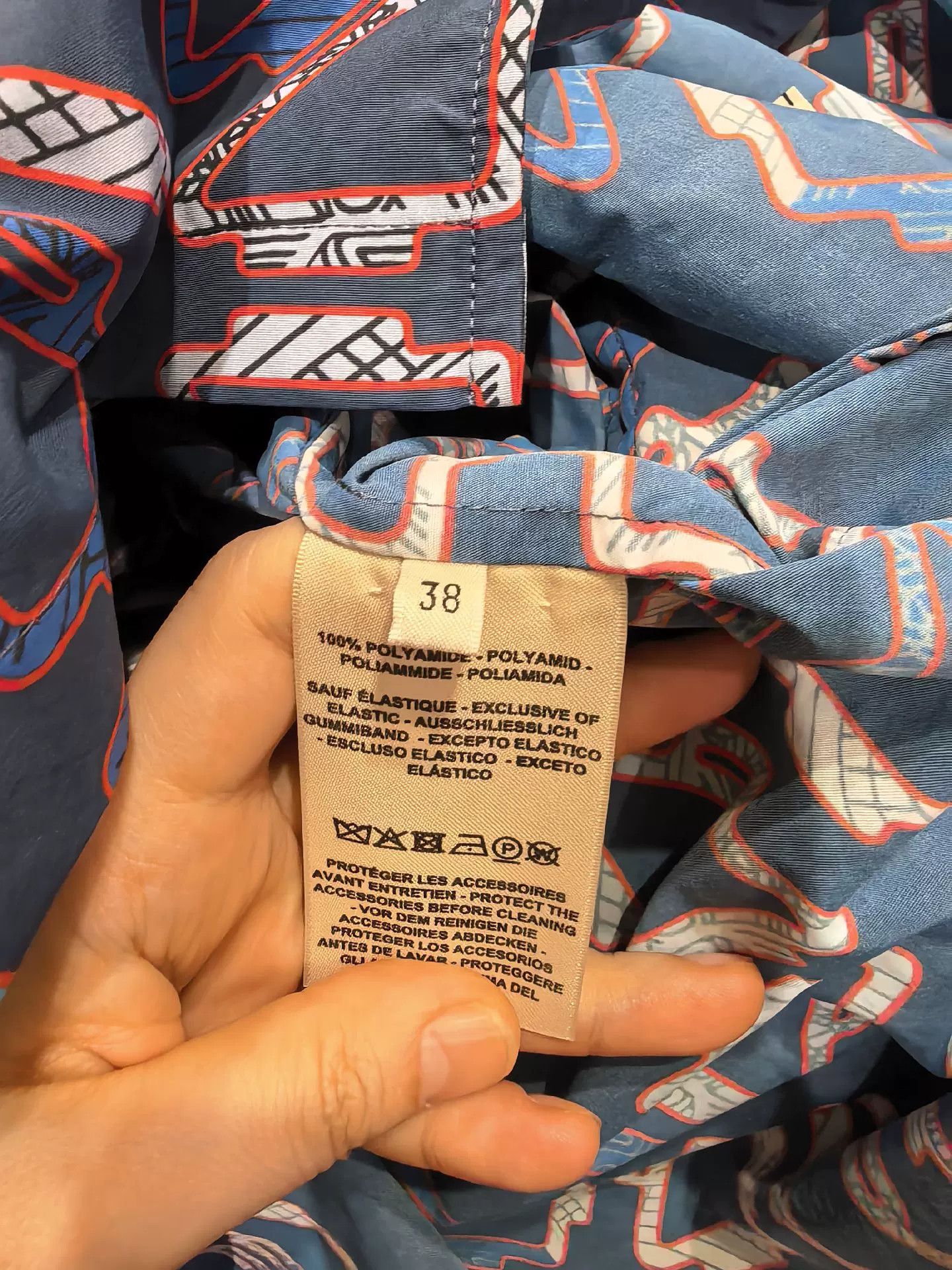 Hermes Hermes Long Windbreaker Size 38 Size US M / EU 48-50 / 2 - 4 Thumbnail