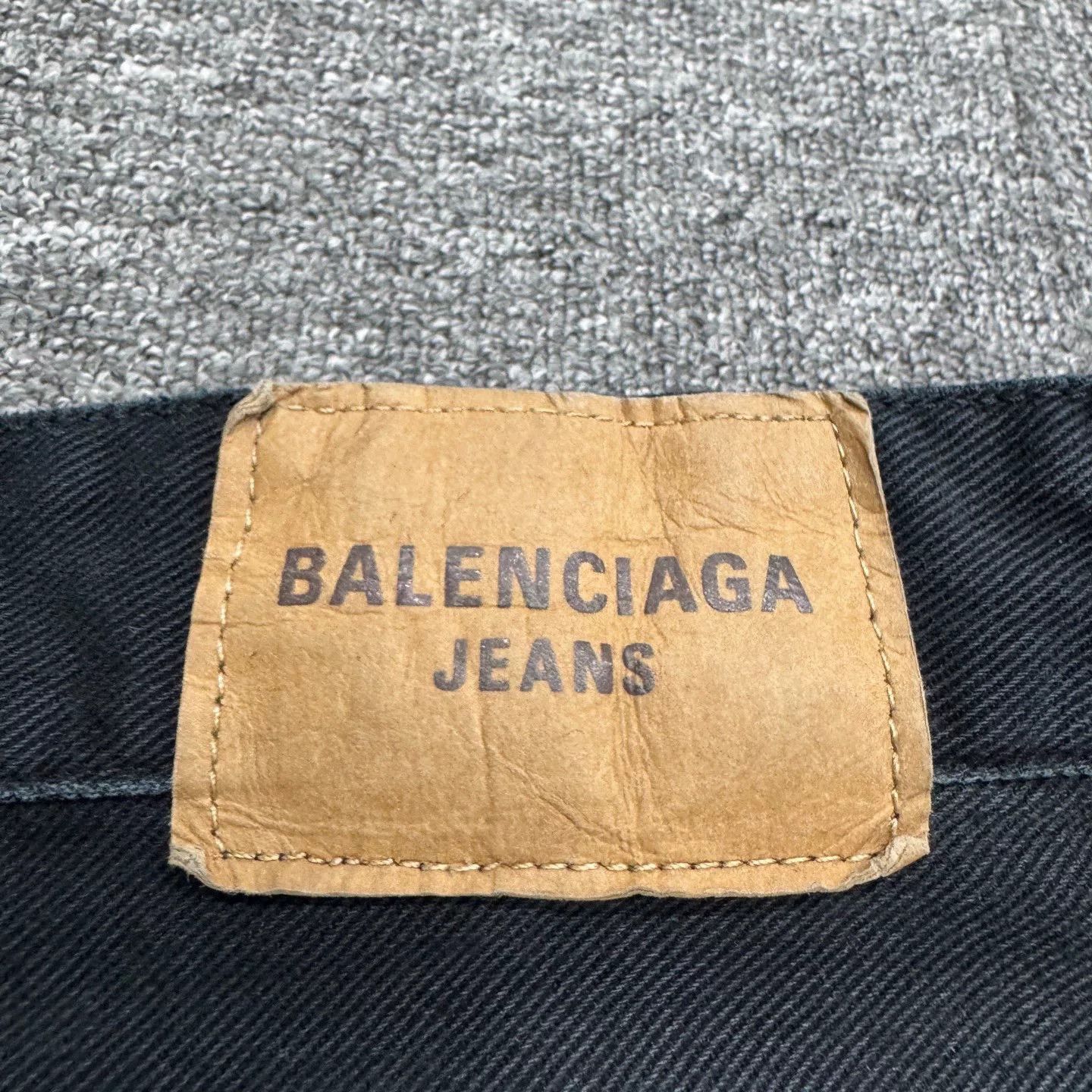 Balenciaga Balenciaga Washed Wide-Leg Jeans Size US 26 / EU 42 - 6 Thumbnail
