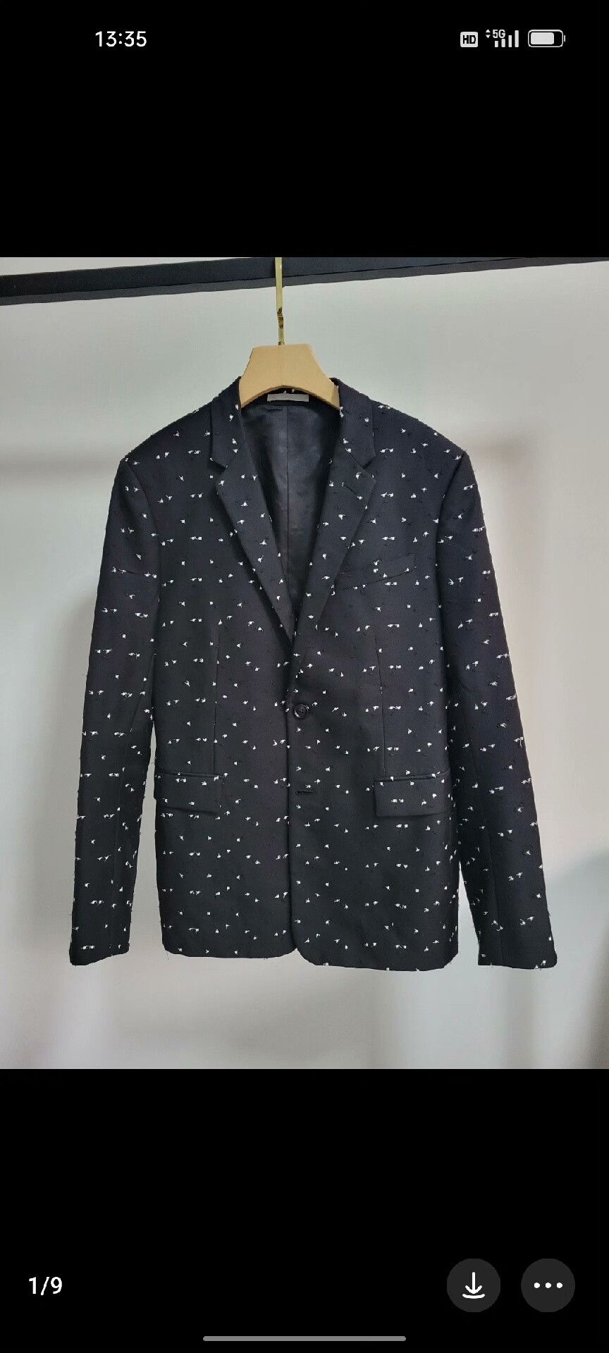Dior Dior Homme 2017 Embroidered Suit Set Size US S / EU 44-46 / 1 - 2 Thumbnail