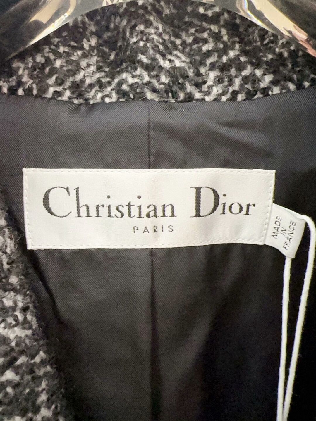 Dior dior wool coat with snowflake pattern Size US XS / EU 42 / 0 - 3 Thumbnail