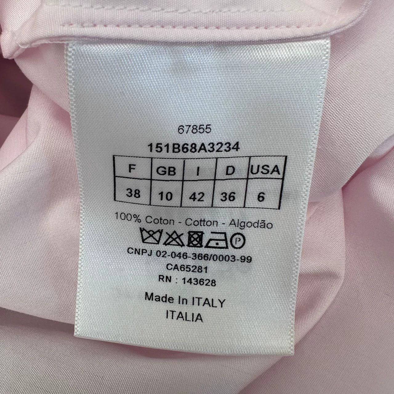 Dior dior pink short sleeve shirt 38 Size US M / EU 48-50 / 2 - 5 Thumbnail