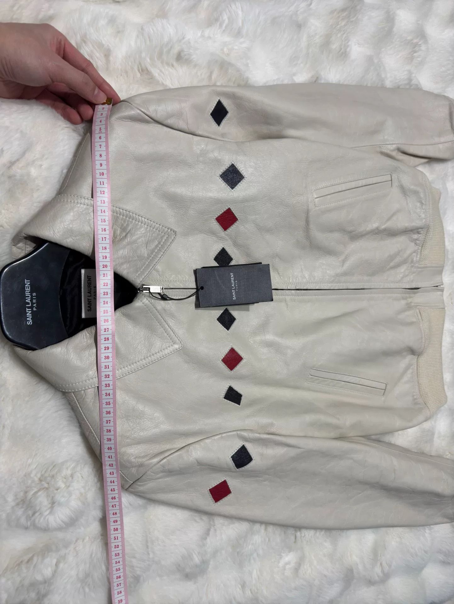 Saint Laurent Paris new saint laurent vintage leather jacket Size US L / EU 52-54 / 3 - 8 Thumbnail