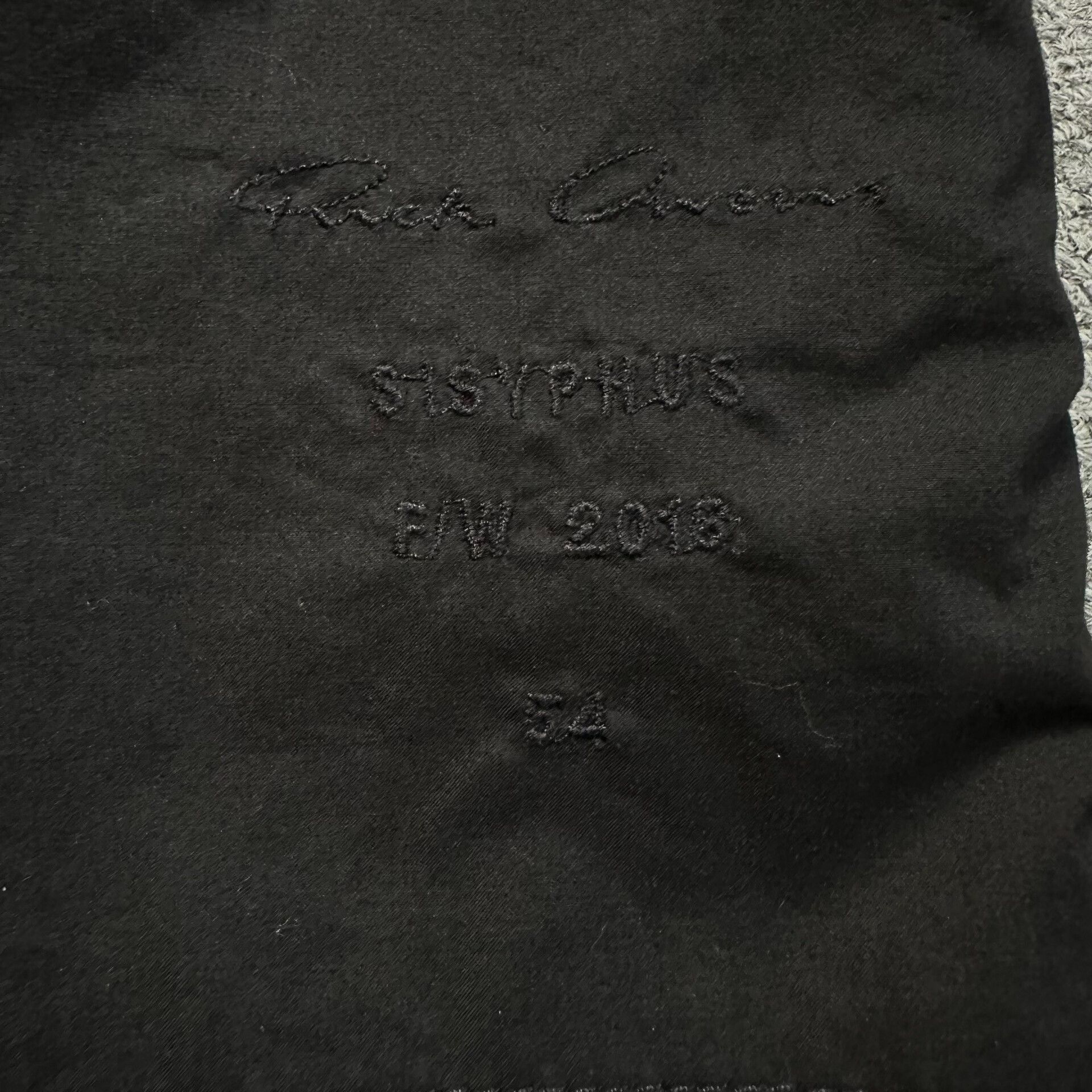 Rick Owens black leather jacket by rick owens Size US XXL / EU 58 / 5 - 5 Thumbnail