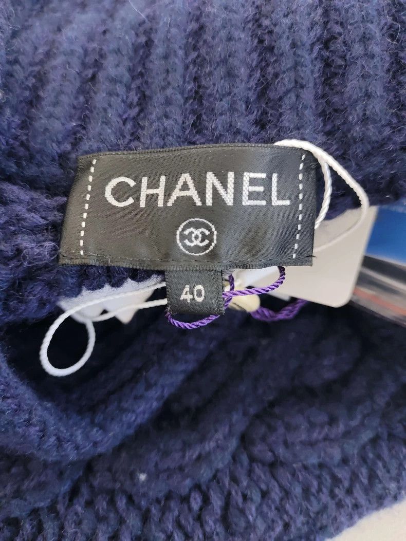 Chanel Chanel Burger Series Cable Knit Sweater Size US S / EU 44-46 / 1 - 3 Thumbnail