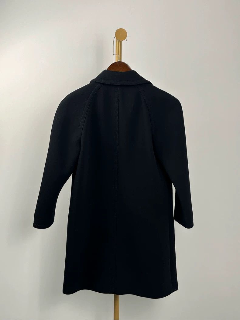 Gucci Gucci Black Logo Metal Buckle Coat 38 Size US S / EU 44-46 / 1 - 2 Thumbnail