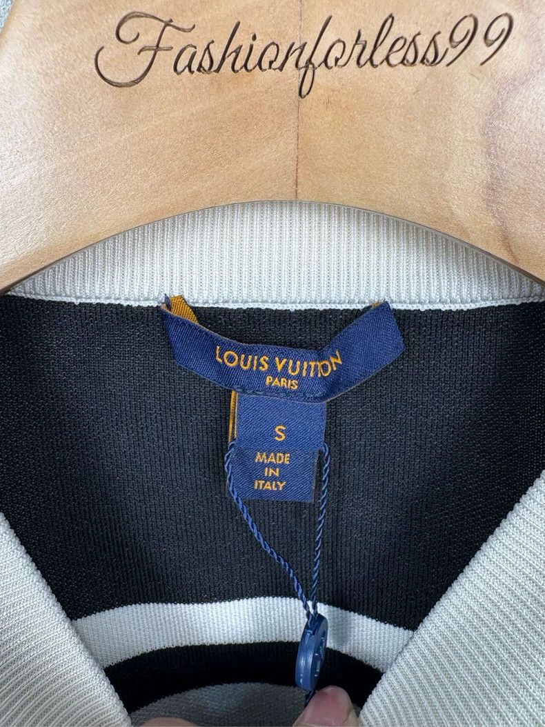 Louis Vuitton LV Black Paneled Long Sleeve Top Size US S / EU 44-46 / 1 - 3 Thumbnail