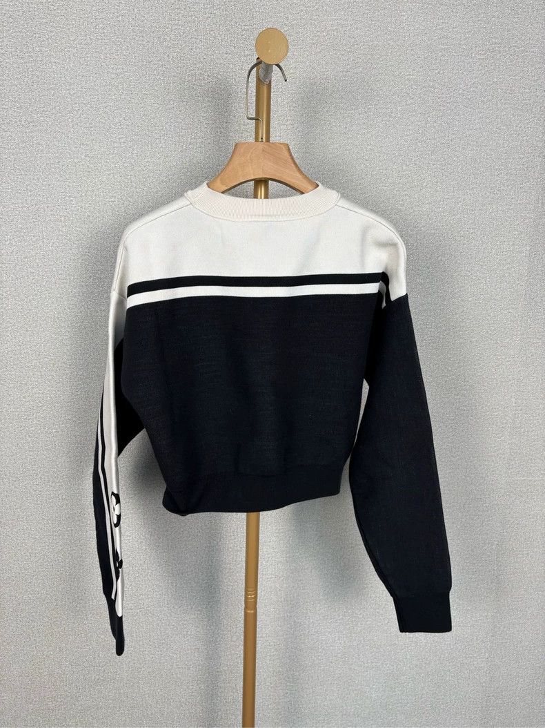 Louis Vuitton LV Black Paneled Long Sleeve Top Size US S / EU 44-46 / 1 - 2 Thumbnail