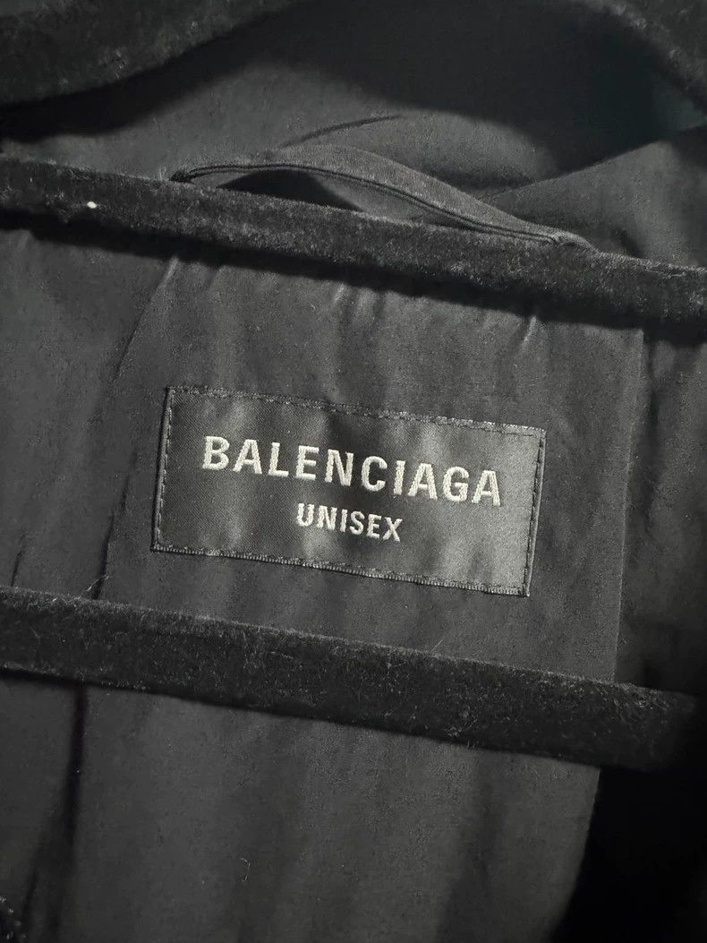 Balenciaga Balenciaga Black Coach Jacket Size US S / EU 44-46 / 1 - 5 Thumbnail