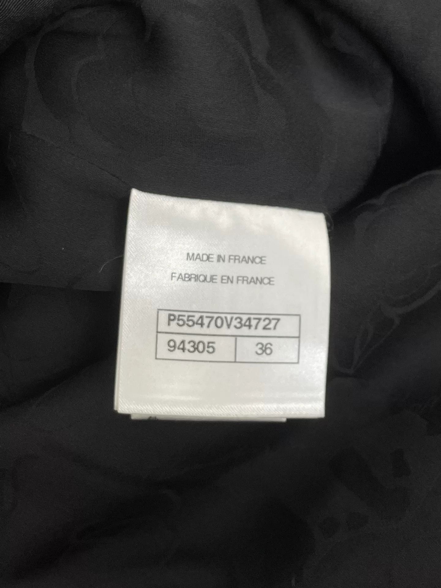 Chanel Chanel 17C Black Silver Button Jacket Size US S / EU 44-46 / 1 - 5 Thumbnail