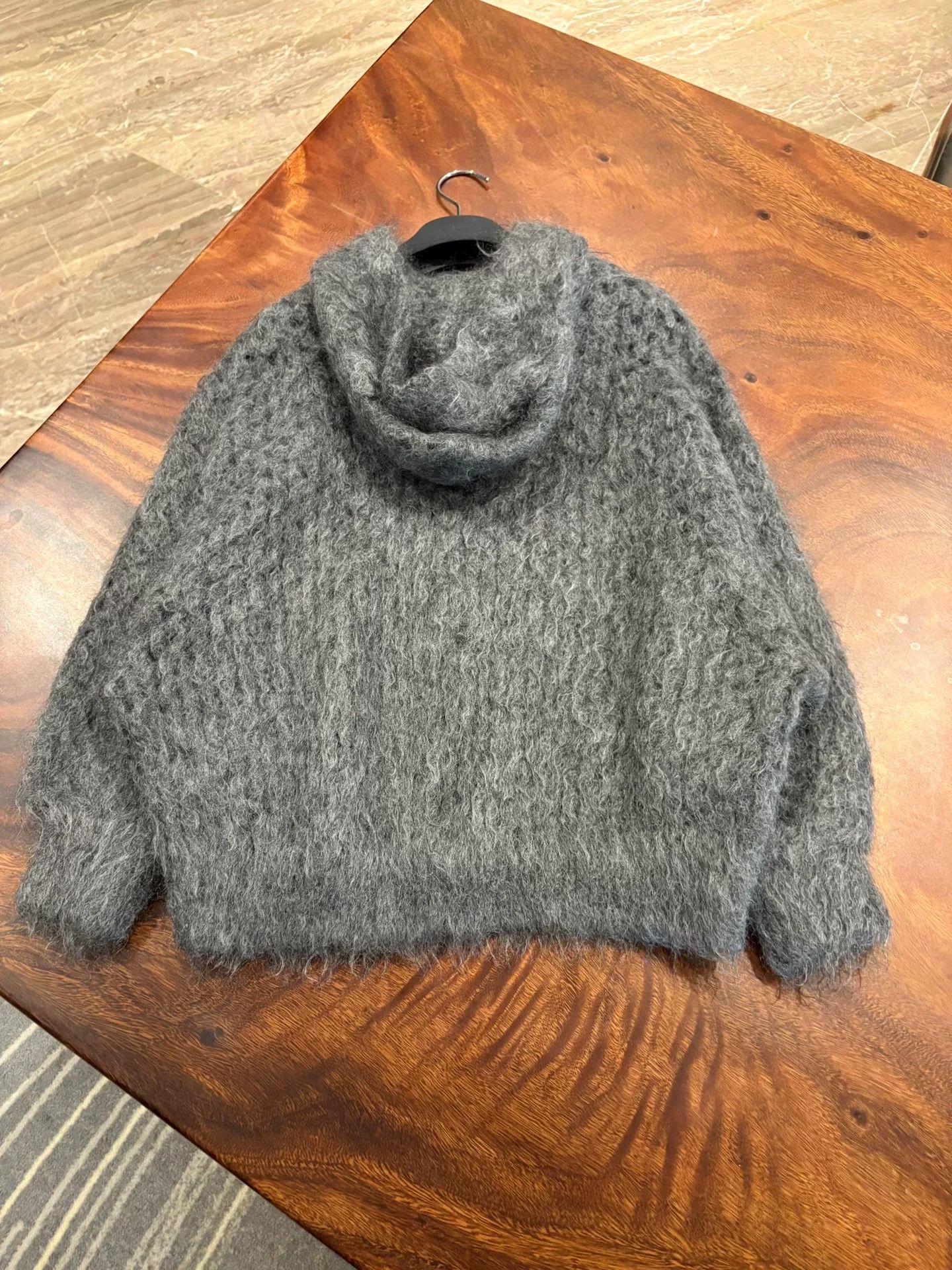 Brunello Cucinelli Brunello Cucinelli Mohair Zip Hoodie Size US M / EU 48-50 / 2 - 4 Thumbnail