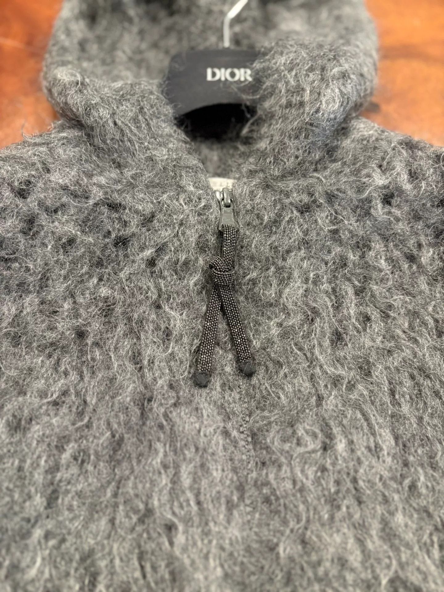 Brunello Cucinelli Brunello Cucinelli Mohair Zip Hoodie Size US M / EU 48-50 / 2 - 5 Thumbnail