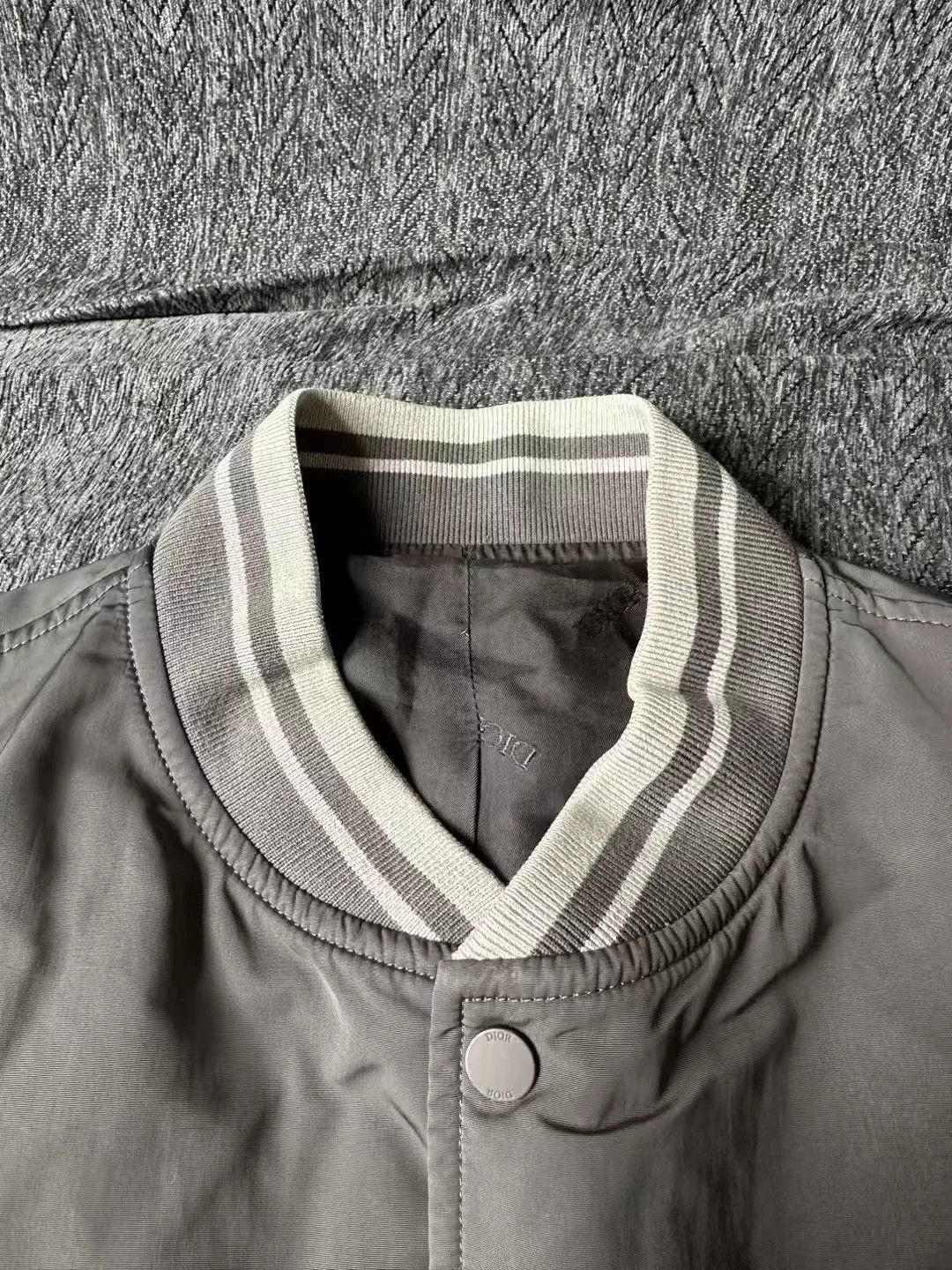 Dior Dior baseball jacket with logo design Size US XXL / EU 58 / 5 - 3 Thumbnail