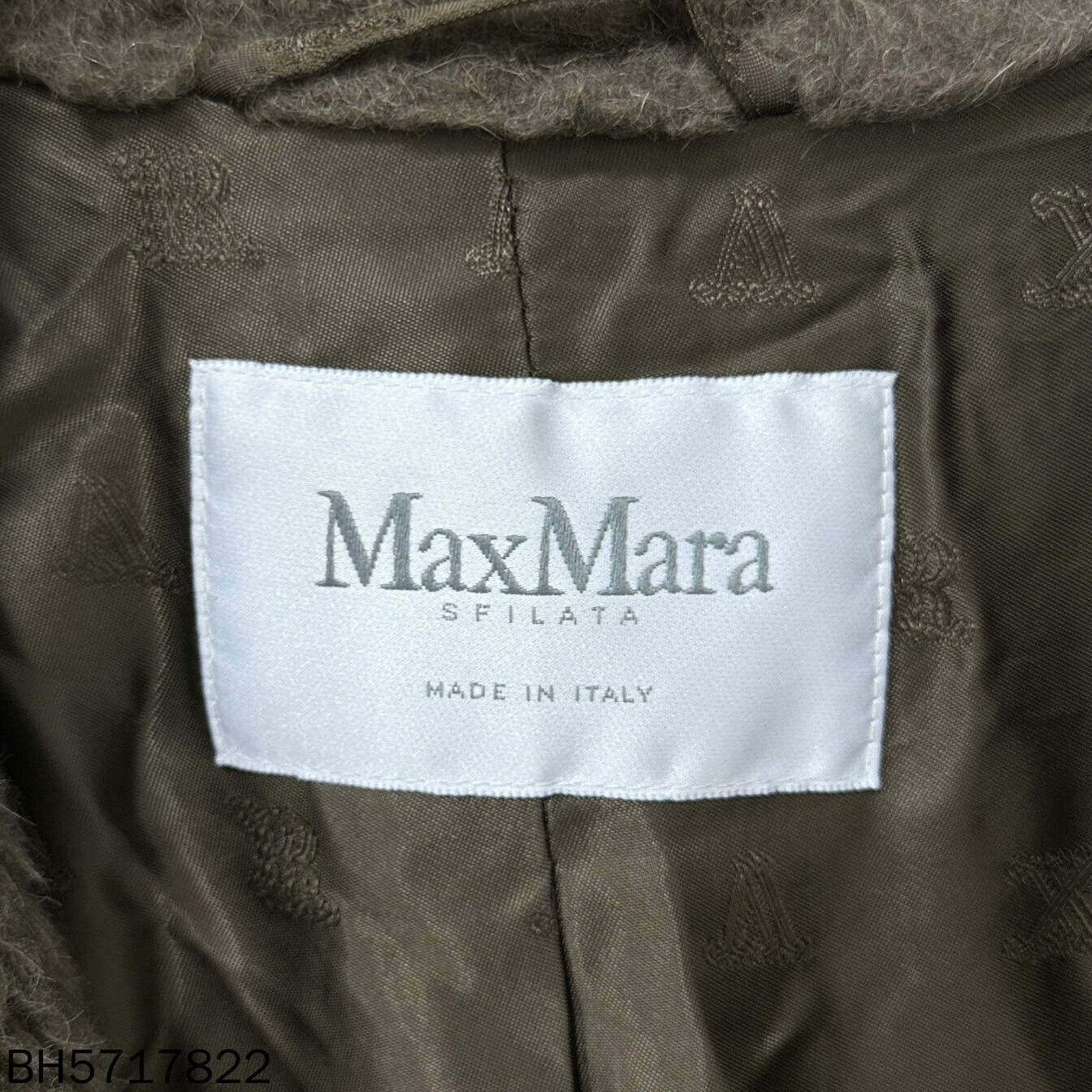 Max Mara dark green short teddy coat by MaxMara Size US M / EU 48-50 / 2 - 5 Thumbnail