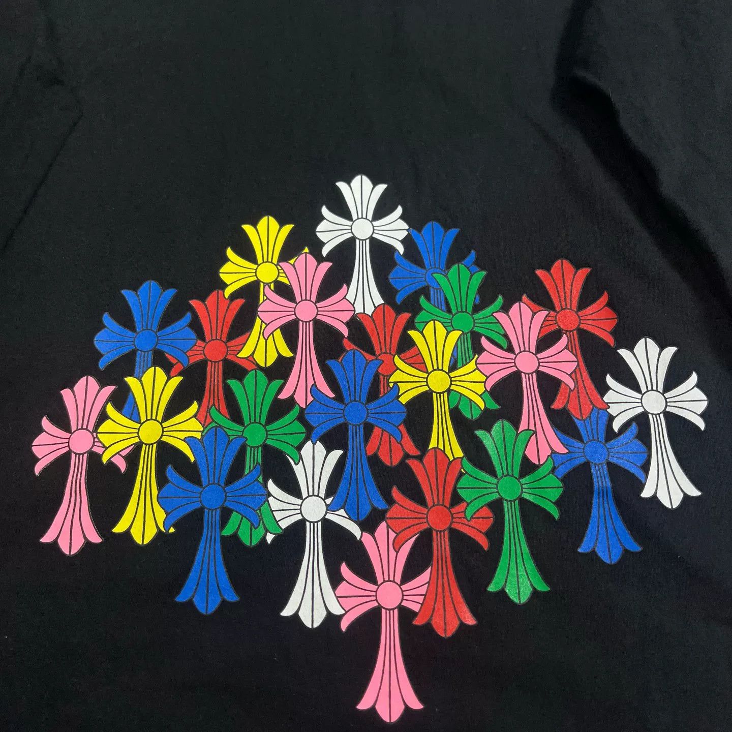 Chrome Hearts Chrome Hearts Colorful Cross Longsleeve Size US XL / EU 56 / 4 - 7 Thumbnail