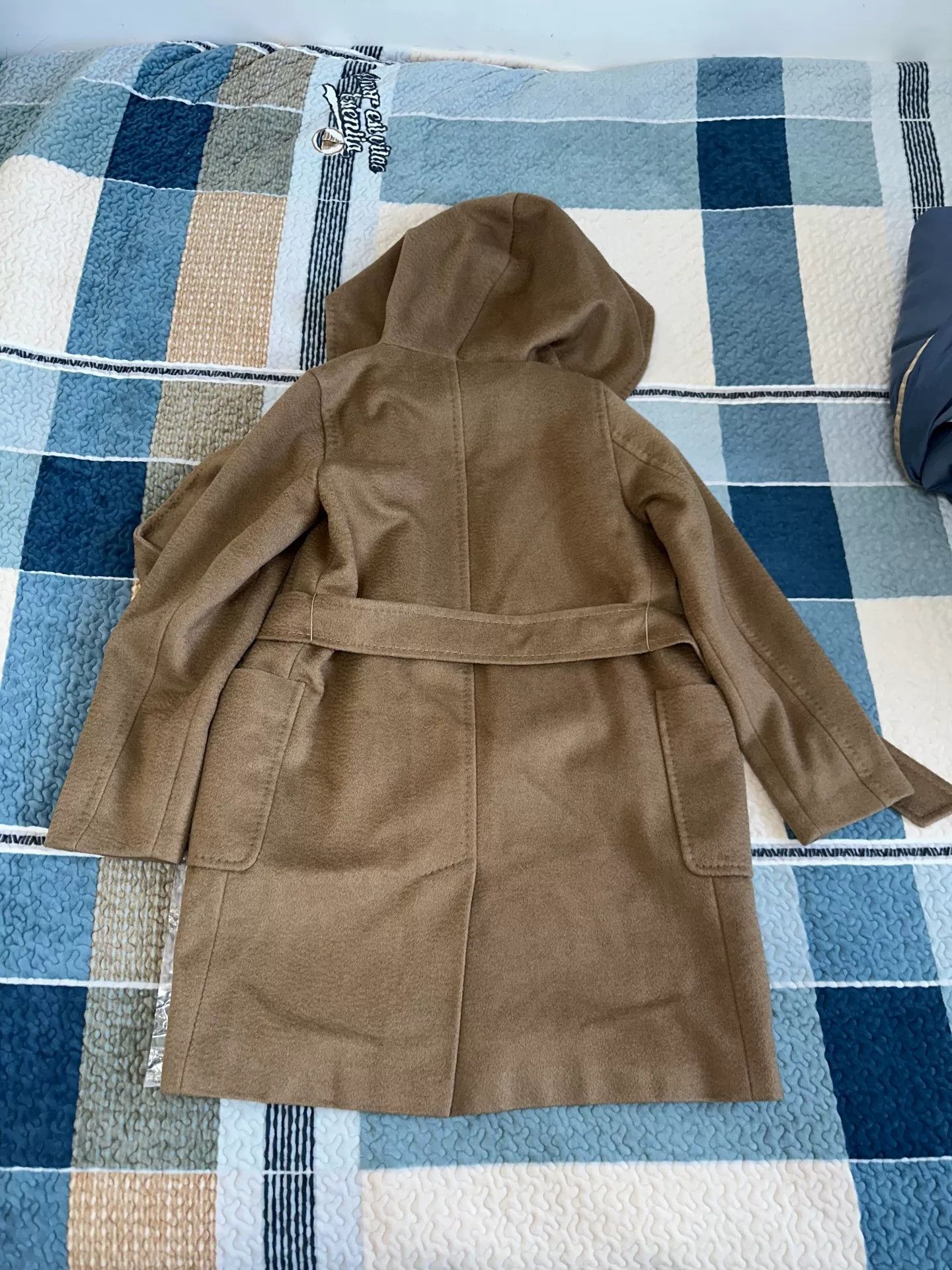 Max Mara MaxMara Rialto Camel Hooded Coat Size US S / EU 44-46 / 1 - 7 Thumbnail