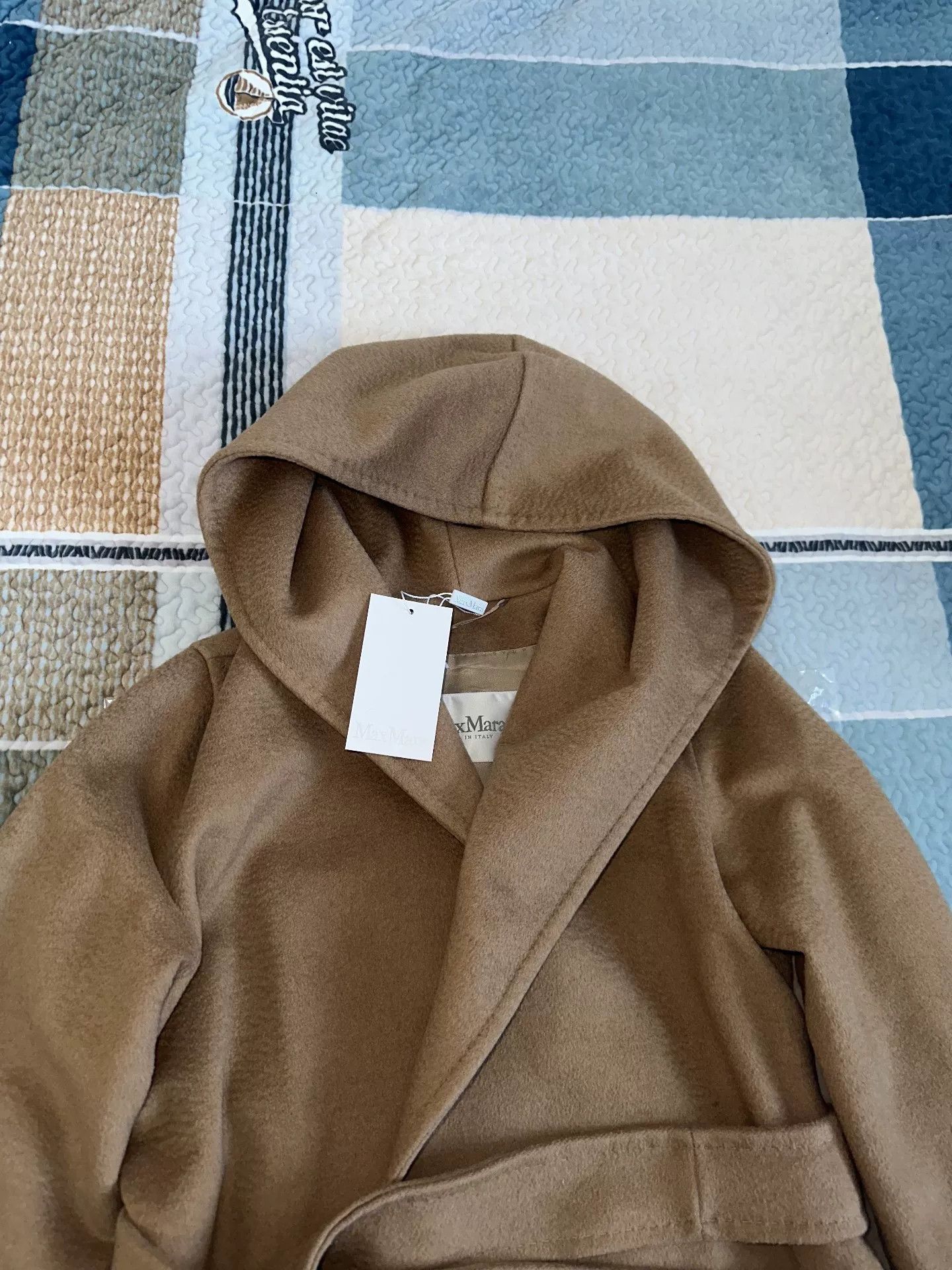Max Mara MaxMara Rialto Camel Hooded Coat Size US S / EU 44-46 / 1 - 2 Thumbnail