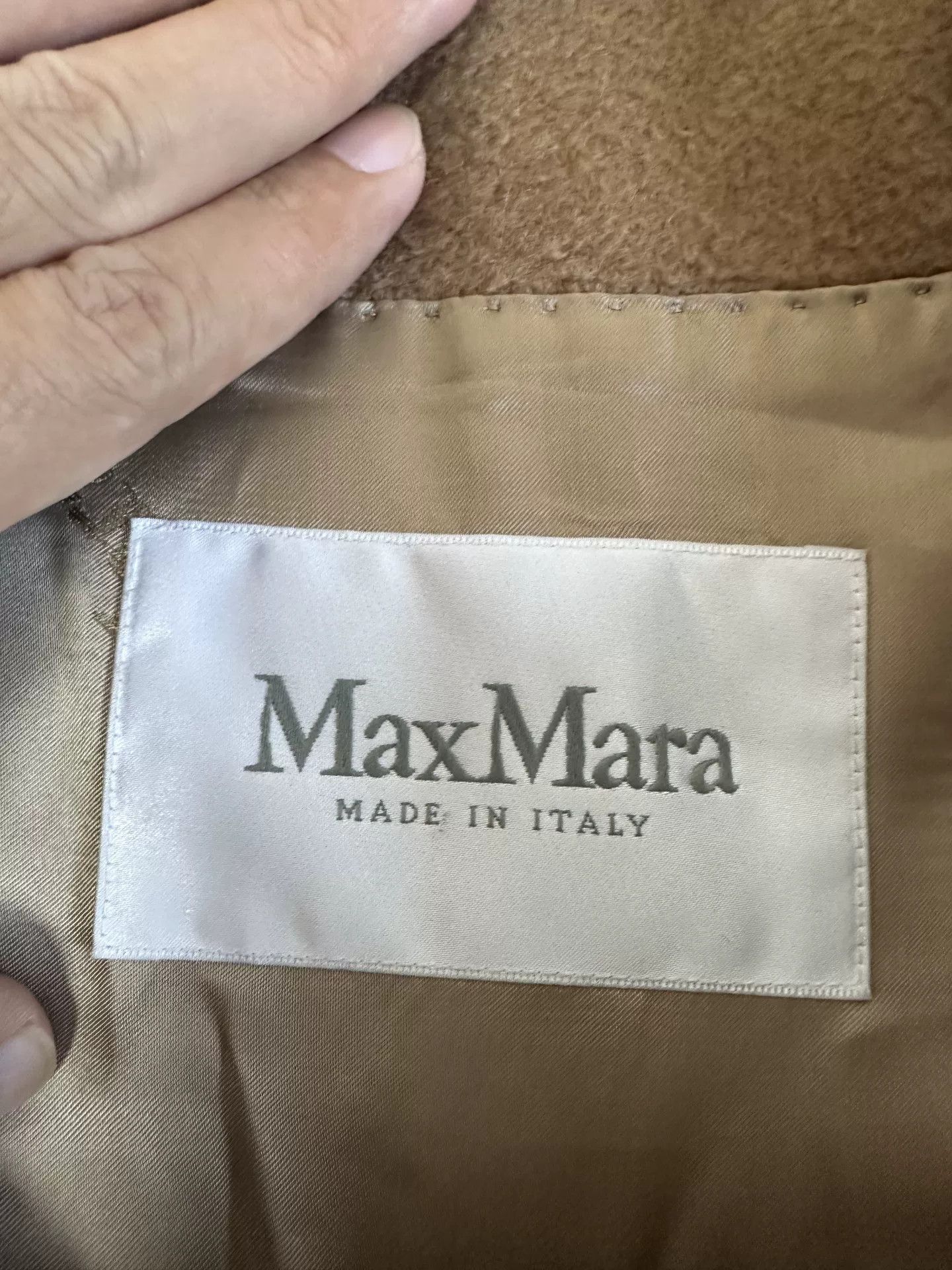 Max Mara MaxMara Rialto Camel Hooded Coat Size US S / EU 44-46 / 1 - 5 Thumbnail