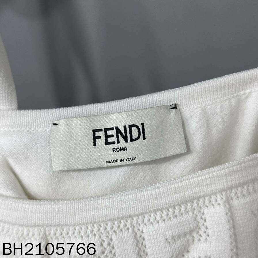 Fendi FENDI Monogram Cardigan Skirt Vest Set Size US S / EU 44-46 / 1 - 7 Thumbnail