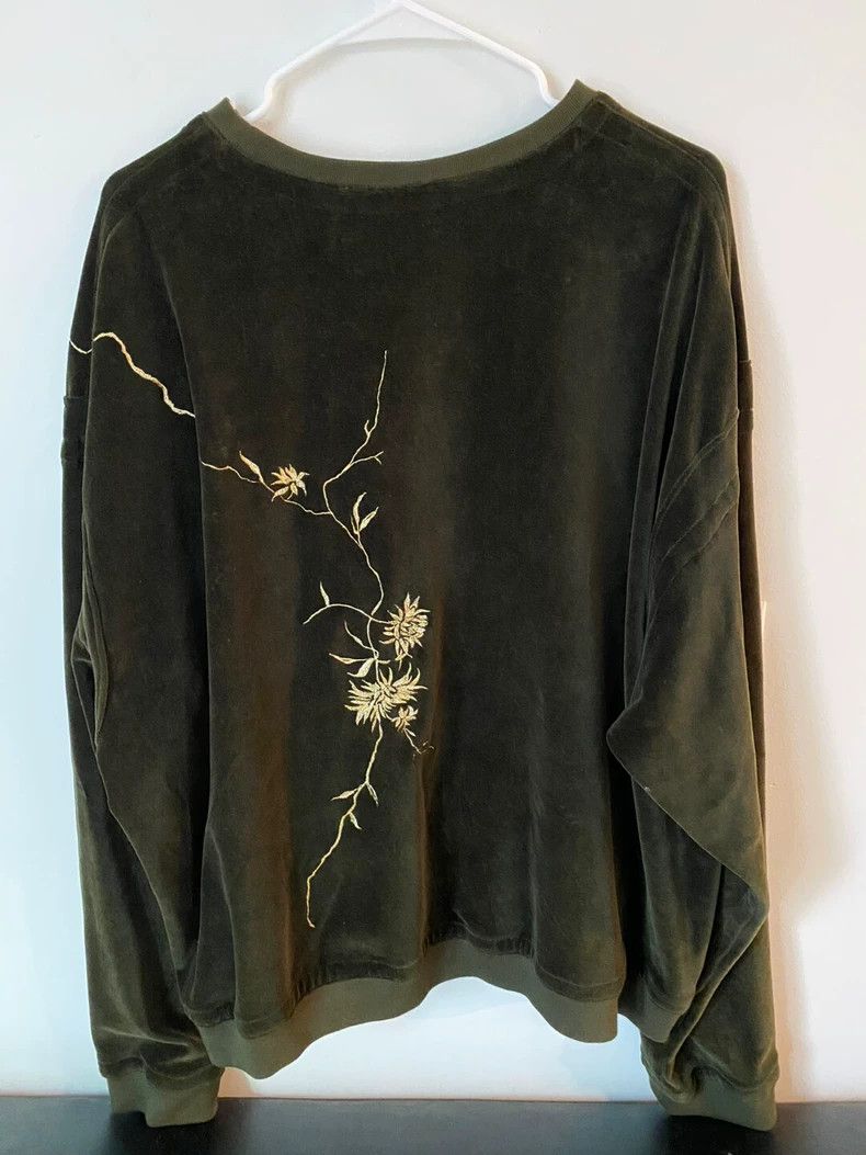 Haider Ackermann Haider Ackermann Velvet Sweatshirt Size US M / EU 48-50 / 2 - 2 Thumbnail