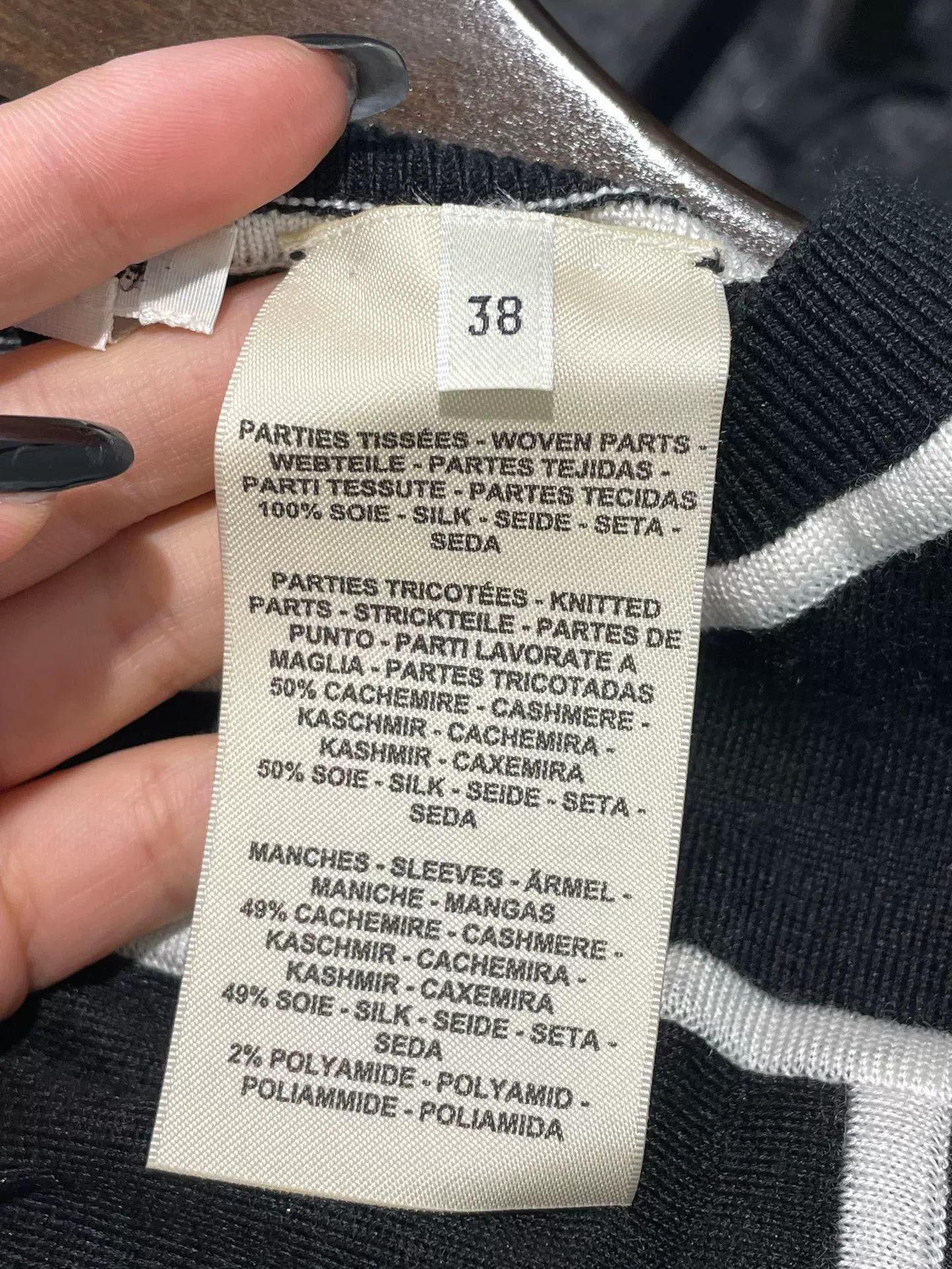 Hermes Knit Long Sleeve Top