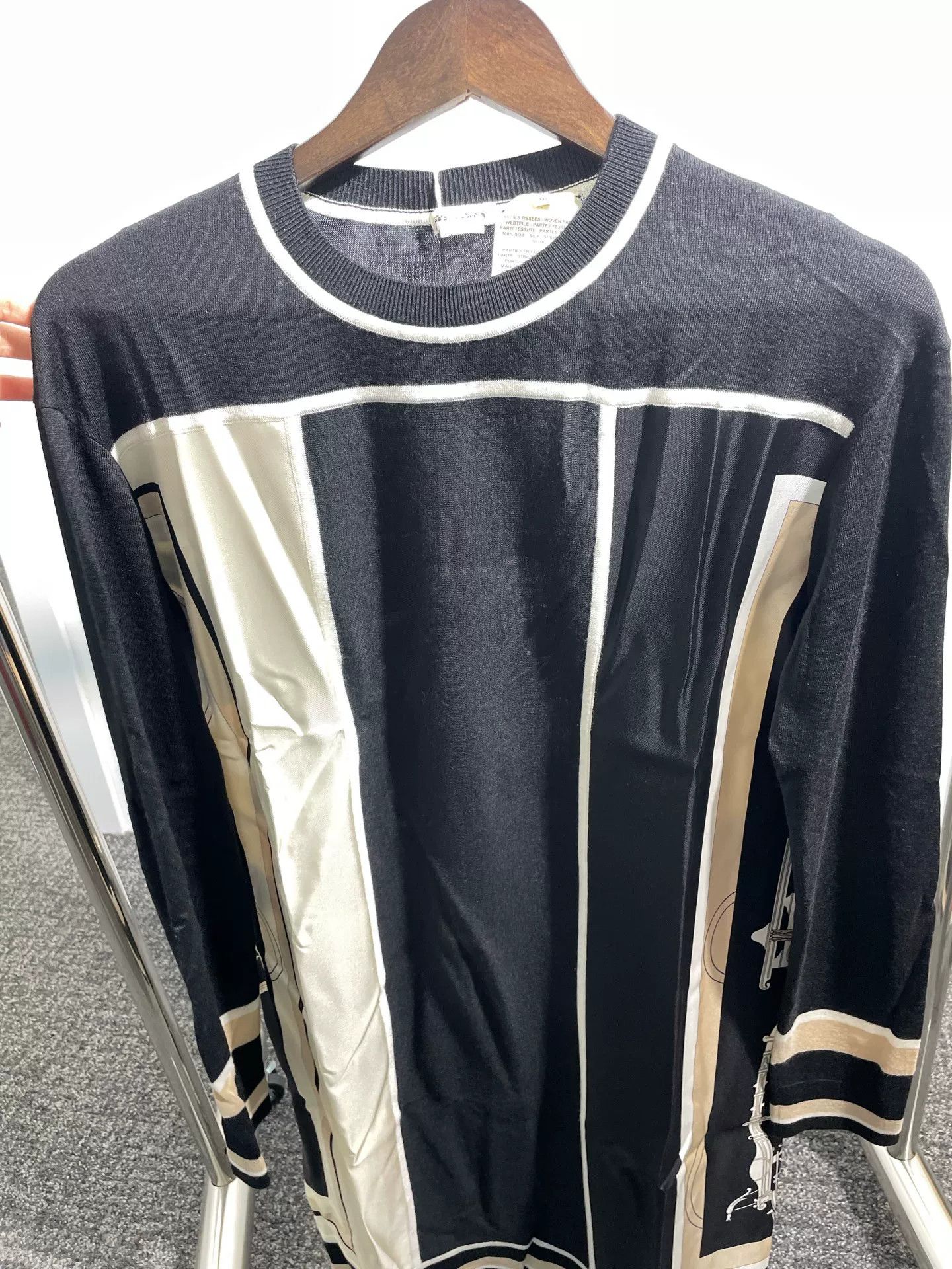 Hermes Knit Long Sleeve Top