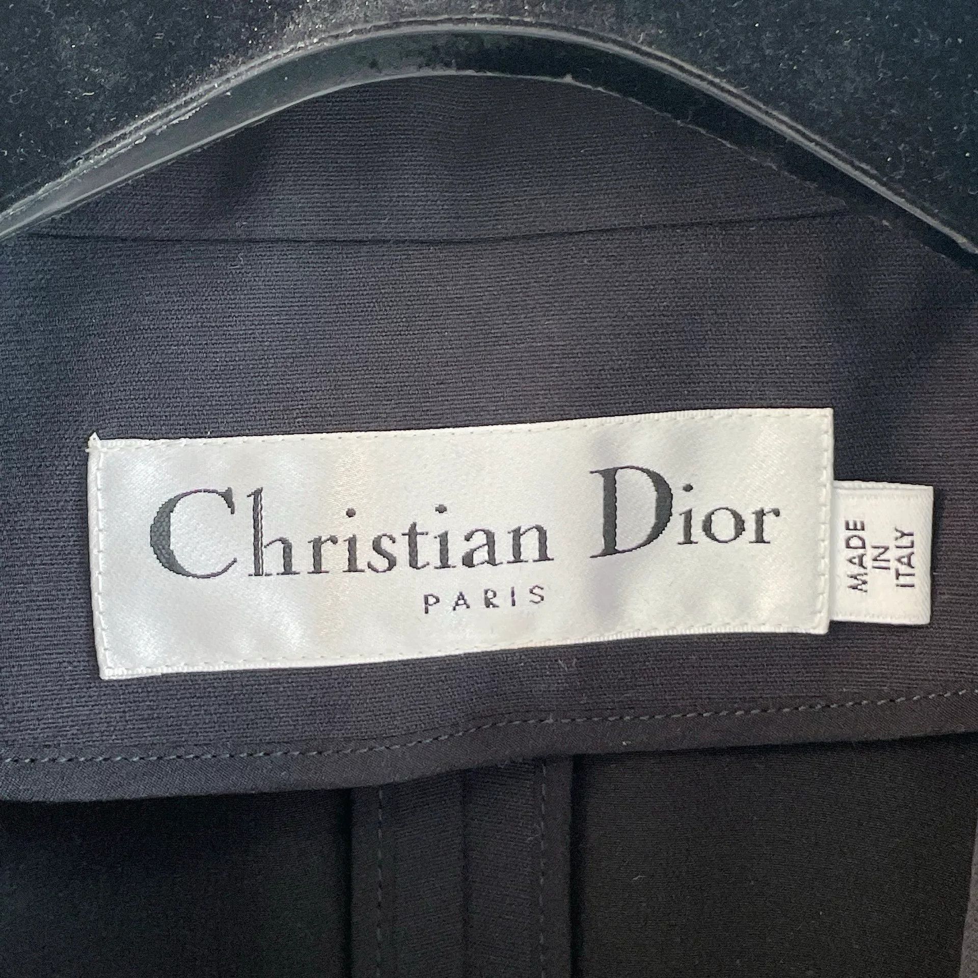 Dior Dior Black Shield Blazer Jacket Size US M / EU 48-50 / 2 - 5 Thumbnail