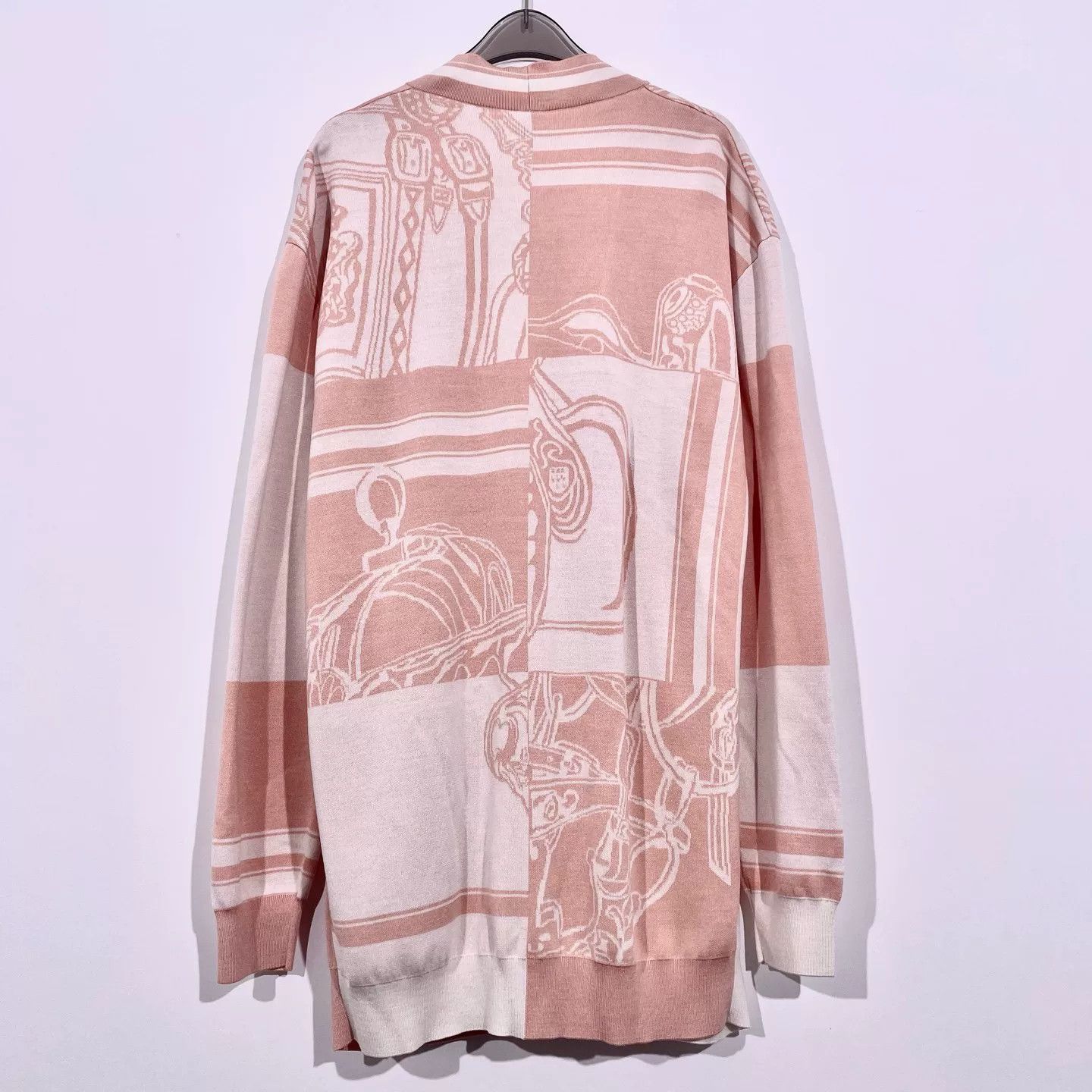 Hermes Hermes SS24 Colorblock V-Neck Cardigan Size US S / EU 44-46 / 1 - 2 Thumbnail