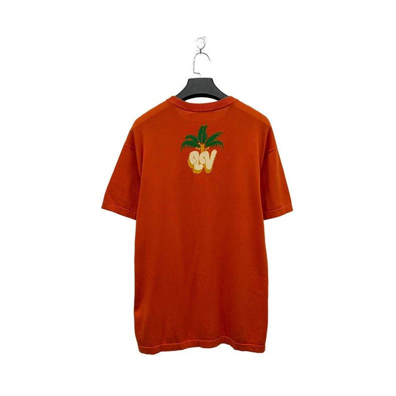 Louis Vuitton Louis Vuitton Orange Coconut Tree Knit Tee Size US M / EU 48-50 / 2 - 3 Thumbnail
