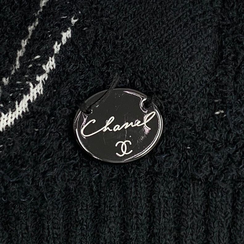 Chanel Chanel Black Lion Firework Knit Hoodie Size US S / EU 44-46 / 1 - 5 Thumbnail