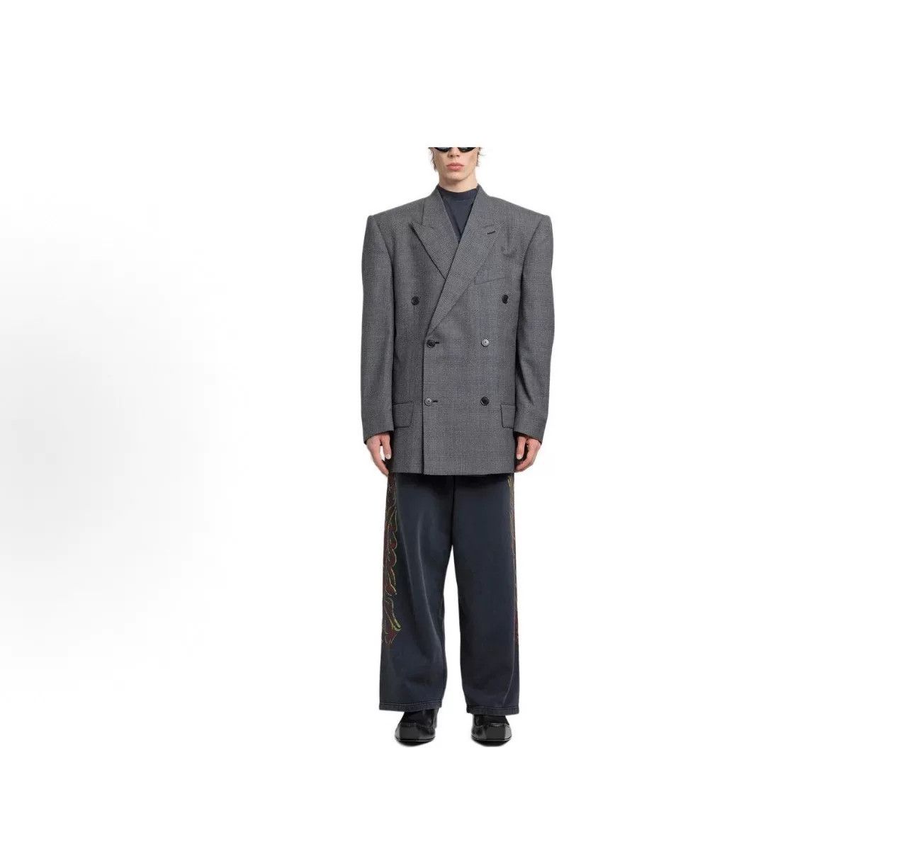 Balenciaga Balenciaga 23 Runway Reversed Blazer Jacket Size US XS / EU 42 / 0 - 6 Thumbnail