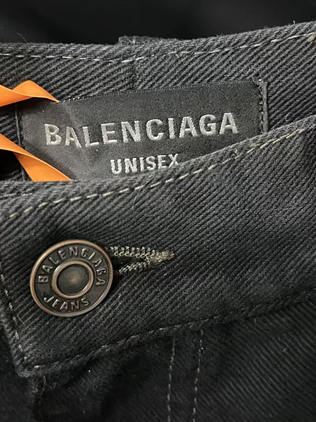 Balenciaga Balenciaga Distressed Crystal Cat Jeans Size US 26 / EU 42 - 6 Thumbnail