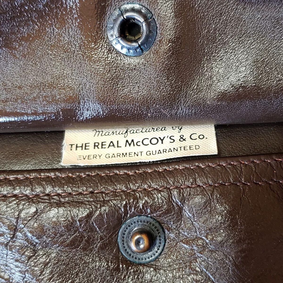 The Real McCoy's the real mccoy's a2 leather jacket Size US S / EU 44-46 / 1 - 2 Thumbnail