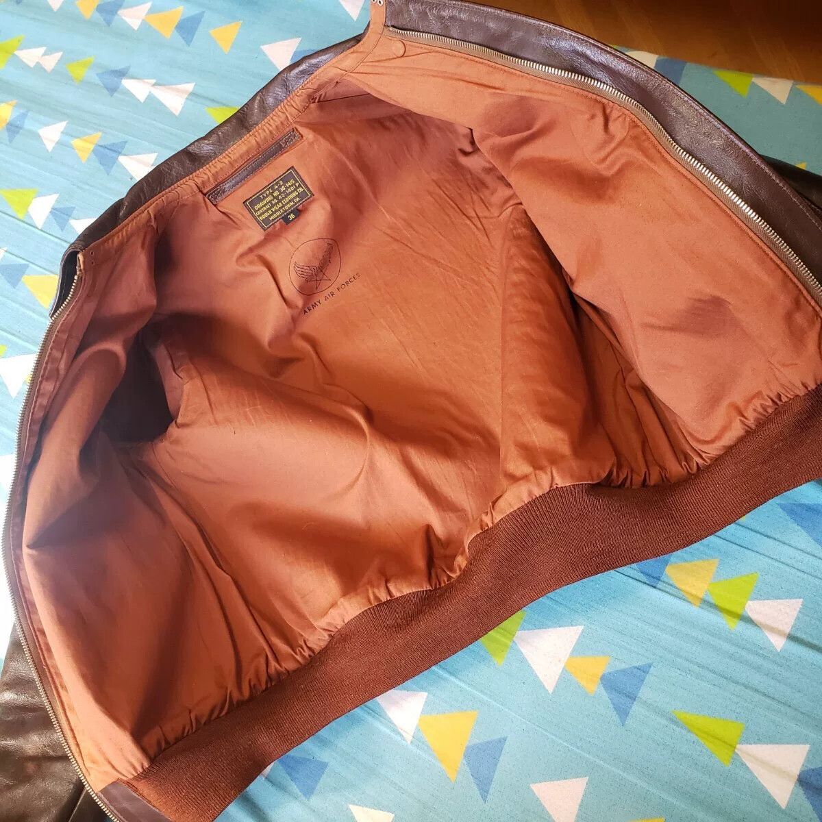 The Real McCoy's the real mccoy's a2 leather jacket Size US S / EU 44-46 / 1 - 3 Thumbnail