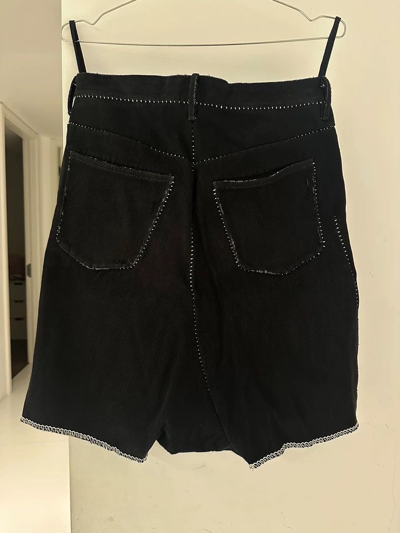 Carol Christian Poell Carol Christian Poell Black Denim Shorts Size US 38 / EU 54 - 3 Thumbnail