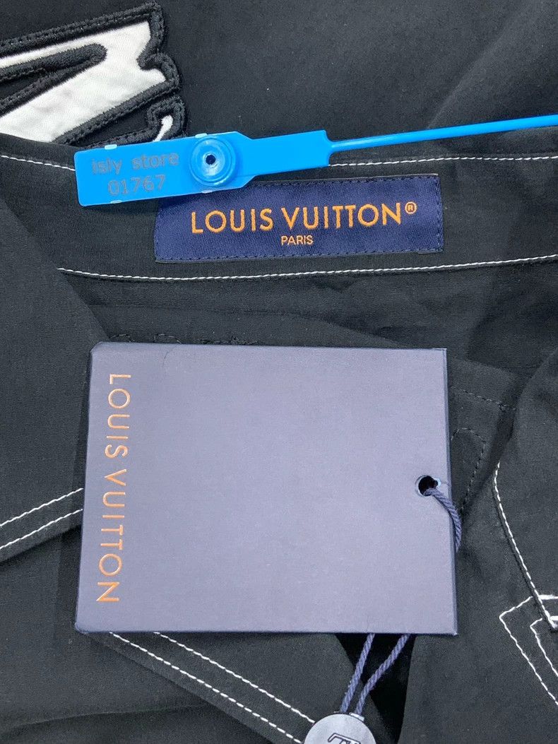 Louis Vuitton LOUIS VUITTON FW24 Logo Embroidered Shirt Size US L / EU 52-54 / 3 - 5 Thumbnail