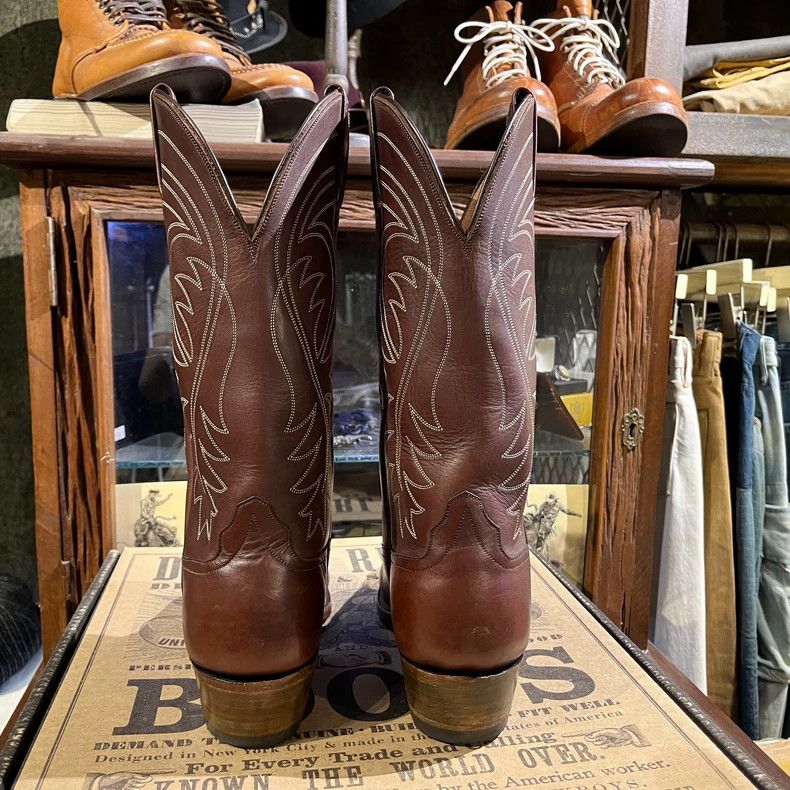 RRL Ralph Lauren RRL Western Cowboy Boots 8D Size US 8 / EU 41 - 4 Thumbnail