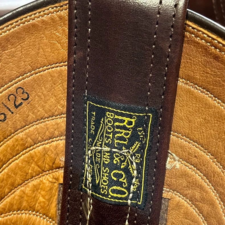 RRL Ralph Lauren RRL Western Cowboy Boots 8D Size US 8 / EU 41 - 7 Thumbnail