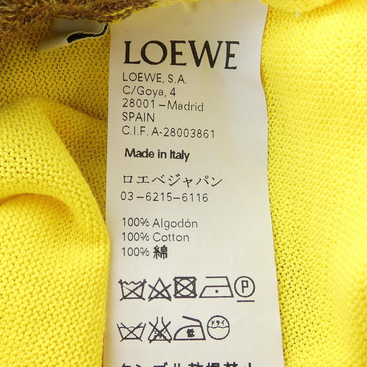 Loewe Loewe Loewe Knitwear Others Tops H3259430SM DUTY FREE for USA Size ONE SIZE - 3 Thumbnail