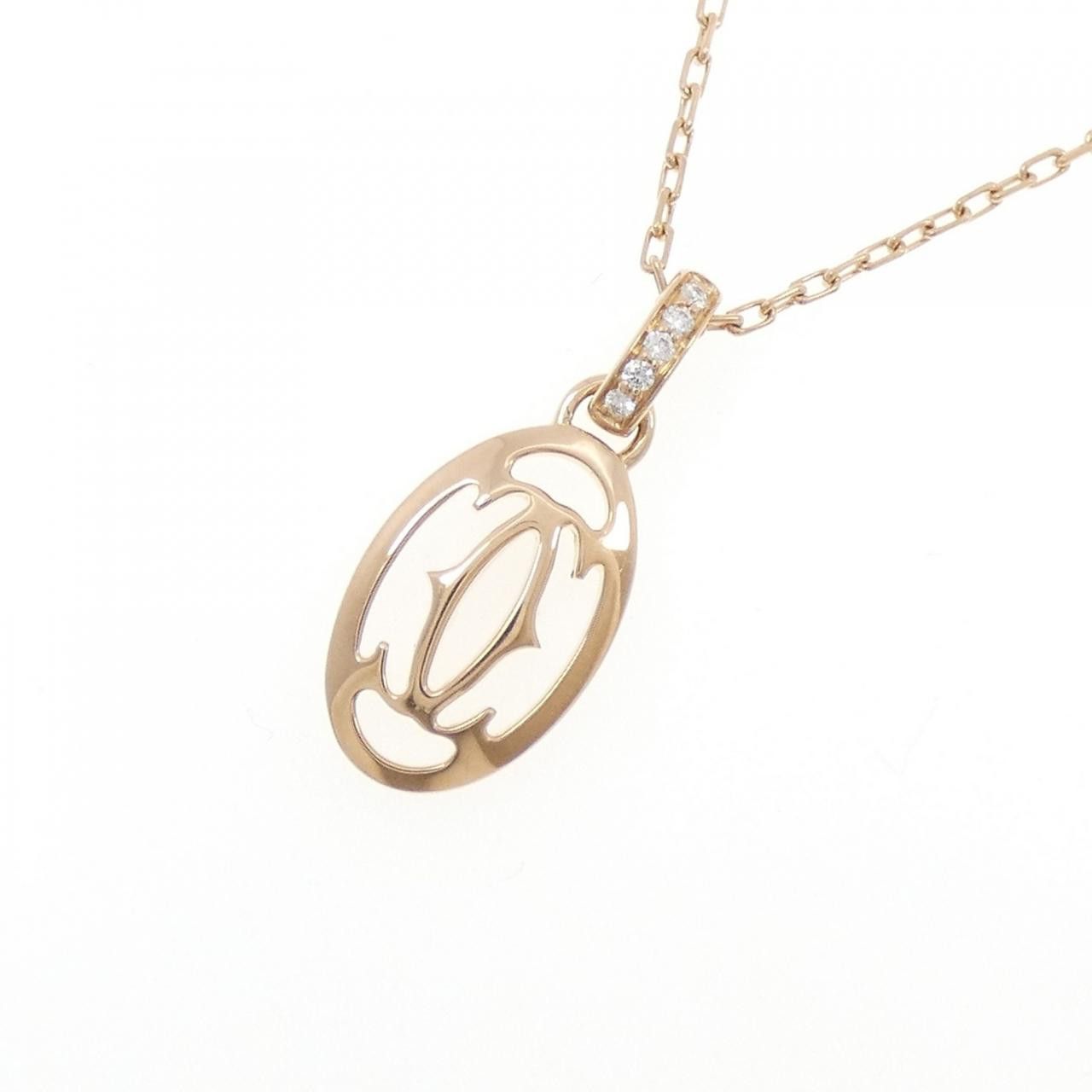 Cartier Cartier Cartier Logo Au750 Necklace Metal Necklace DUTY FREE for USA Size ONE SIZE - 3 Thumbnail