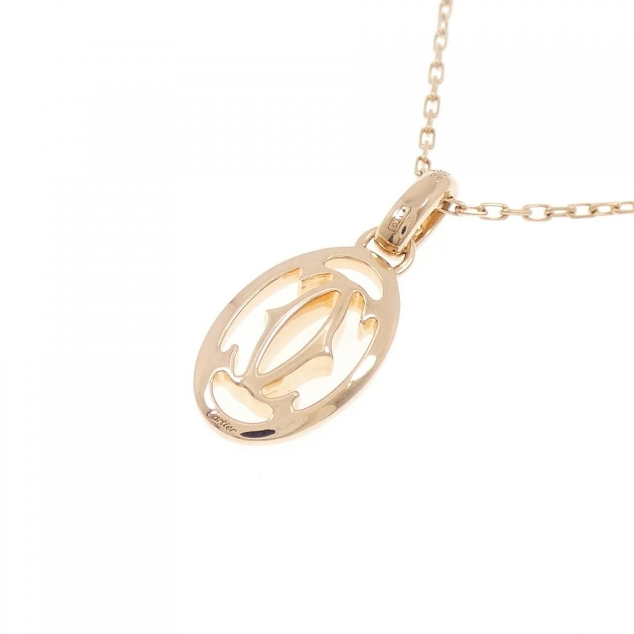 Cartier Cartier Cartier Logo Au750 Necklace Metal Necklace DUTY FREE for USA Size ONE SIZE - 4 Thumbnail