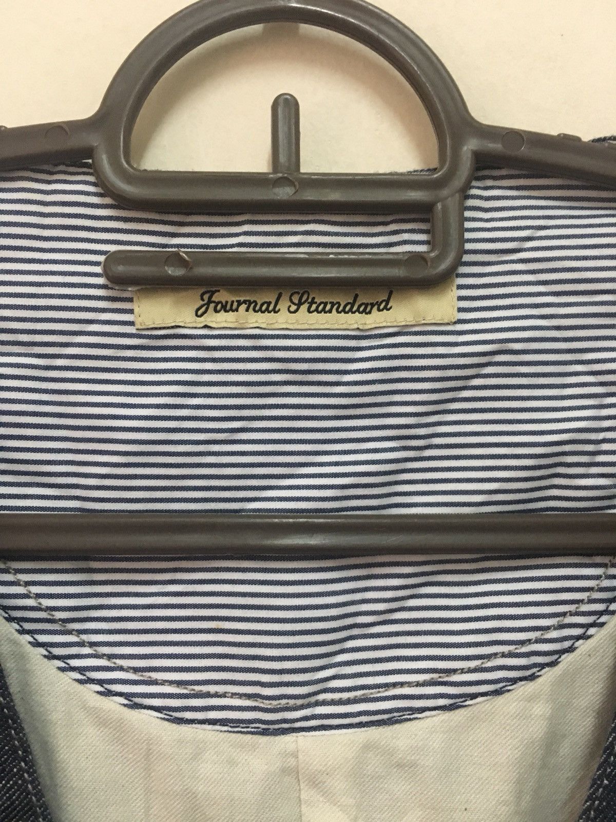 Journal Standard Journal Standard Work Wear Vest Style Indigo Size 36S - 3 Thumbnail