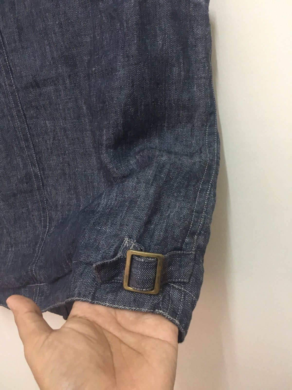 Journal Standard Journal Standard Work Wear Vest Style Indigo Size 36S - 4 Thumbnail