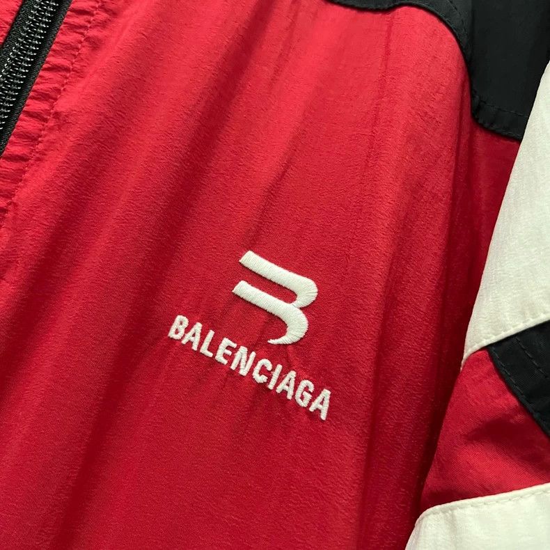 Balenciaga Balenciaga Black Red Double Hook Jacket Size US XXS / EU 40 - 3 Thumbnail
