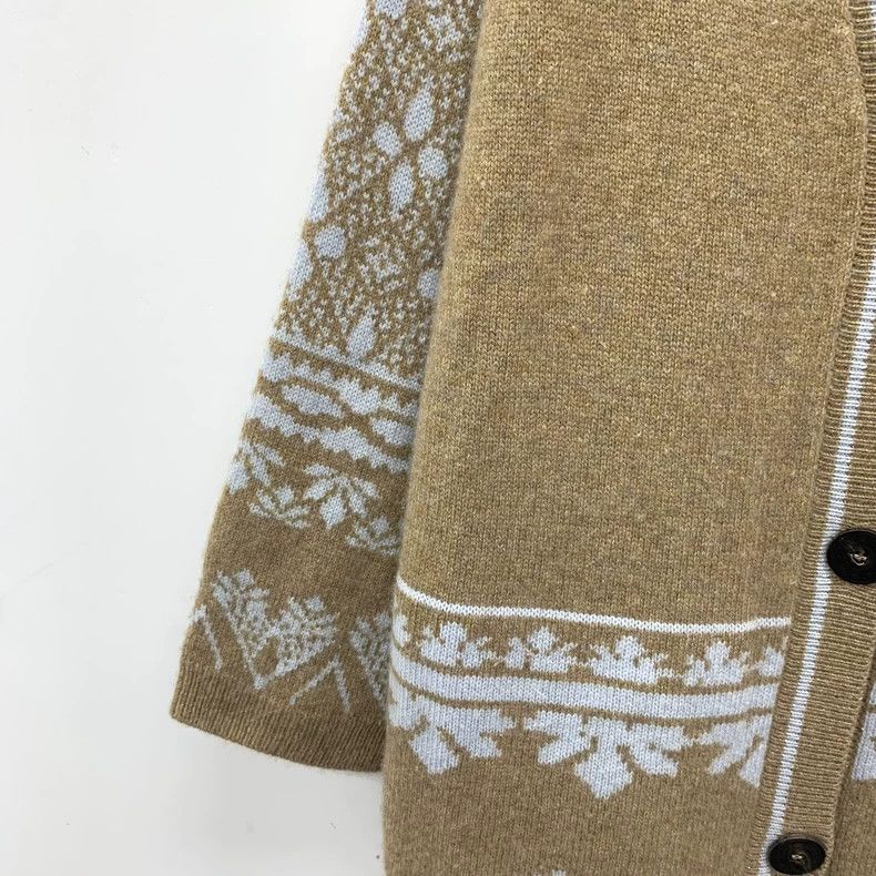 Hermes Hermes Brown Cashmere Knit Cardigan Coat Size US S / EU 44-46 / 1 - 4 Thumbnail