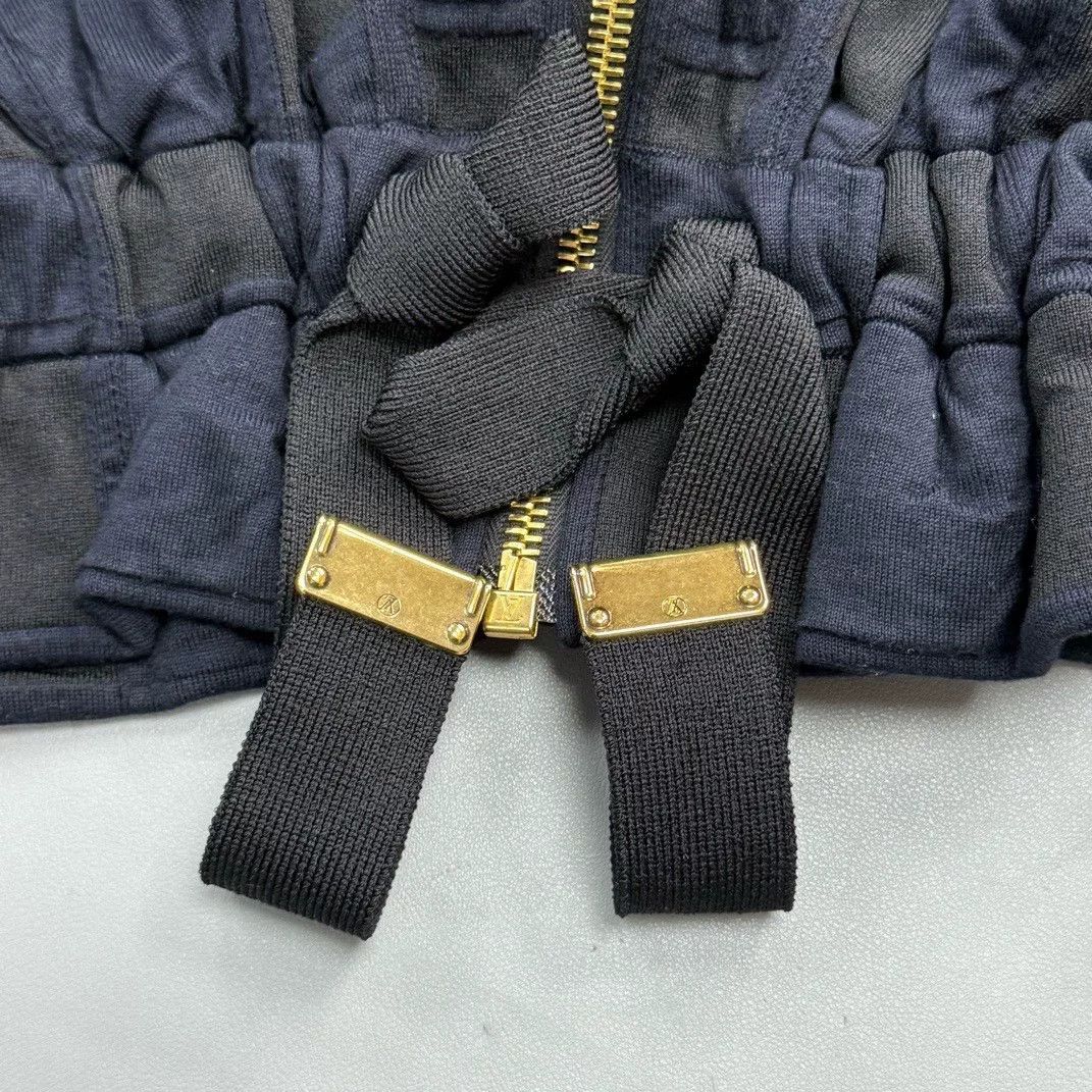 Louis Vuitton LV Blue Monogram Silk Cotton Jacket Size US L / EU 52-54 / 3 - 7 Thumbnail